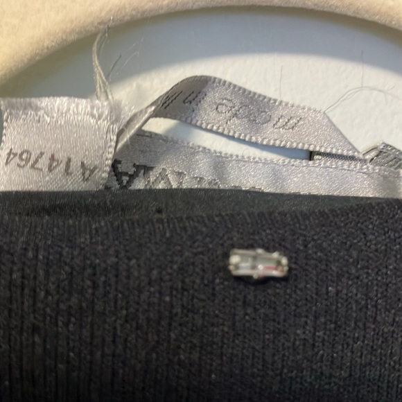 Sportmax Chic Black Textured Dress - Picture 7 of 7